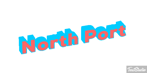 North Port Efeito do texto