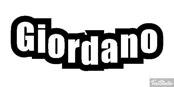 Giordano Effet de texte