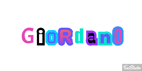 Giordano Effet de texte