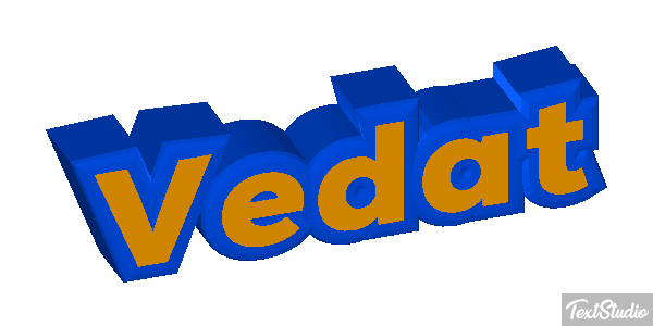 Vedat Efeito do texto