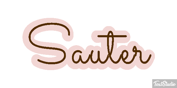 Sauter Effet de texte