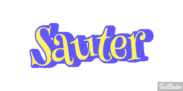 Sauter Effet de texte