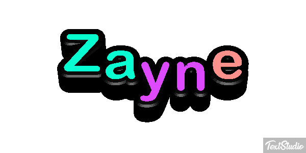 Zayne Efeito do texto