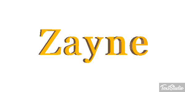 Zayne Efeito do texto