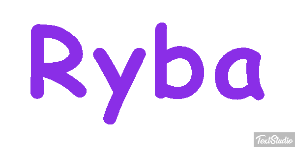Ryba Text effect