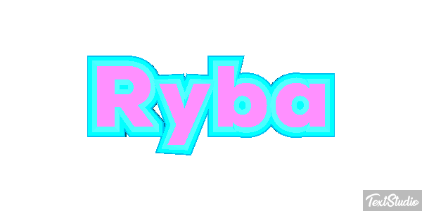 Ryba Text effect