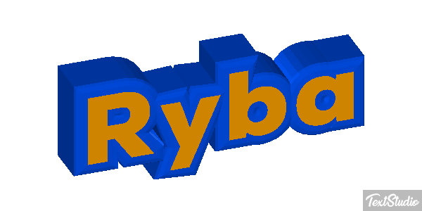 Ryba Text effect