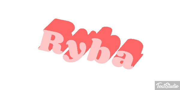 Ryba Text effect