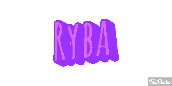 Ryba Text effect