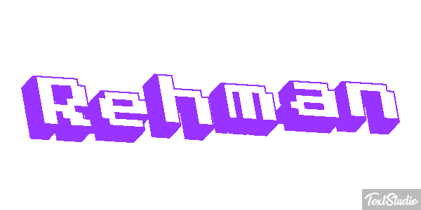 Rehman Text effect