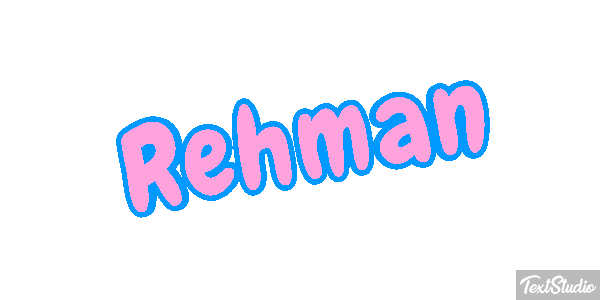 Rehman Text effect