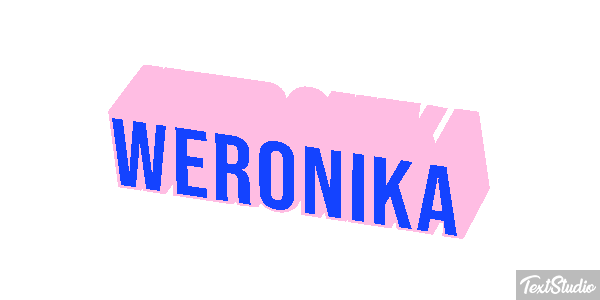 Weronika Efecto de texto