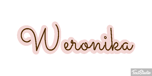 Weronika Efecto de texto