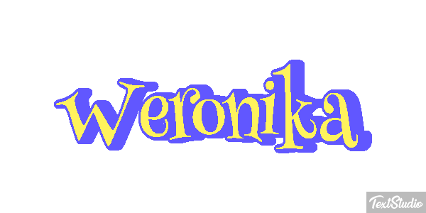 Weronika Efecto de texto