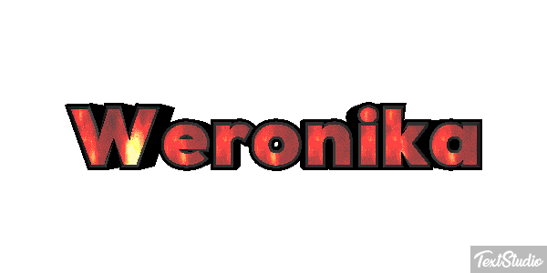 Weronika Efecto de texto