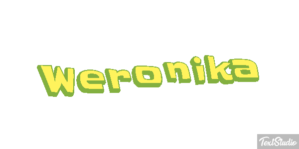 Weronika Efecto de texto