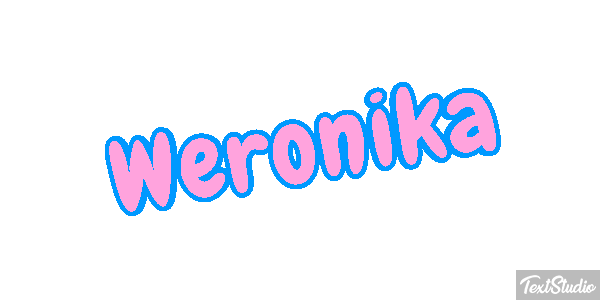 Weronika Efecto de texto