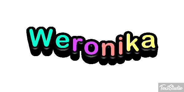 Weronika Efecto de texto