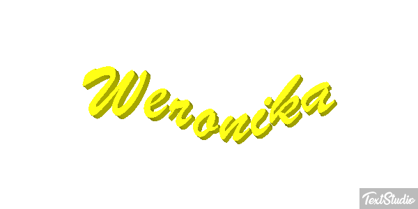 Weronika Efecto de texto