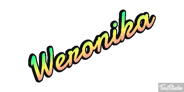 Weronika Efecto de texto