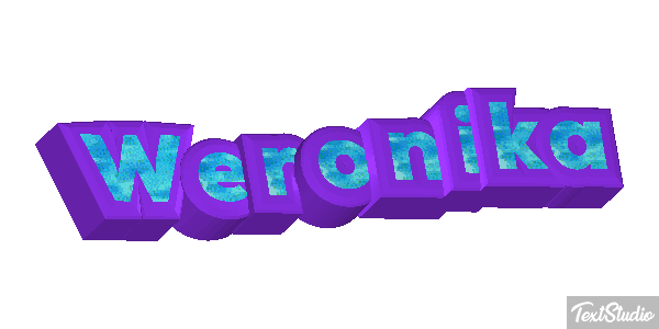 Weronika Efecto de texto