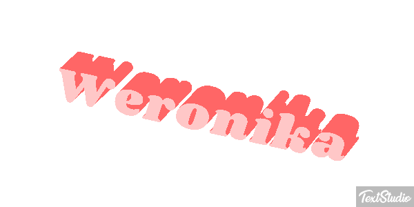 Weronika Efecto de texto