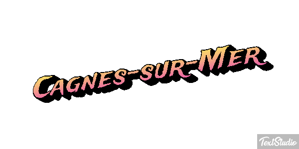 Cagnes-sur-Mer Effetto testo