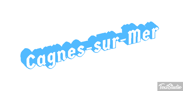 Cagnes-sur-Mer Effetto testo