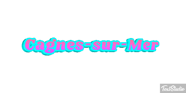 Cagnes-sur-Mer Effetto testo
