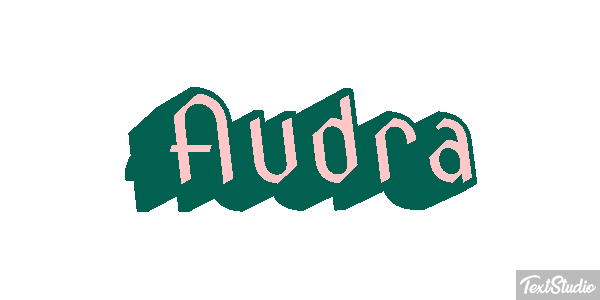 Audra Efeito do texto