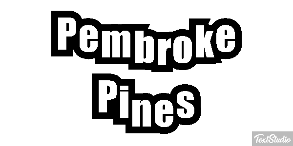 Pembroke Pines Efekt tekstowy