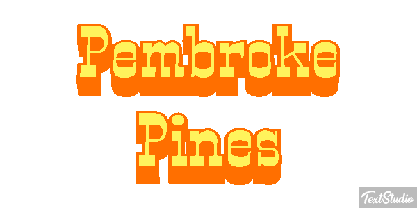 Pembroke Pines Efekt tekstowy