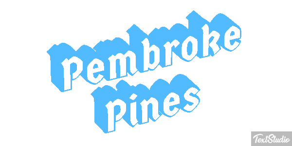 Pembroke Pines Efekt tekstowy
