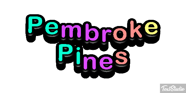 Pembroke Pines Efekt tekstowy