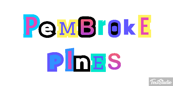 Pembroke Pines Efekt tekstowy