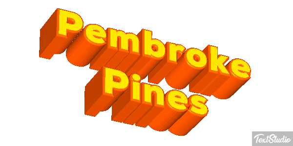 Pembroke Pines Efekt tekstowy