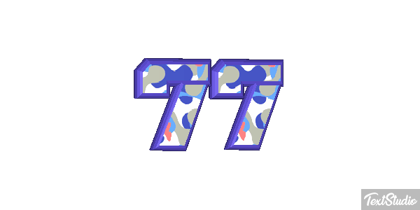 77 Efecto de texto