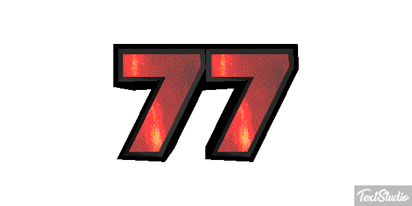 77 Efecto de texto