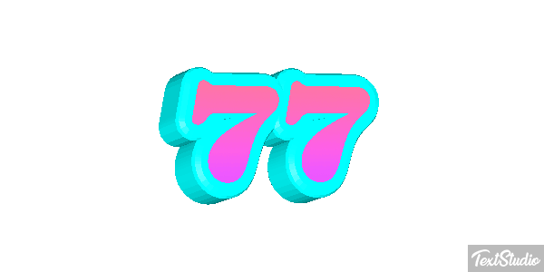 77 Efecto de texto