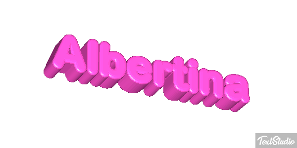 Albertina Text effect