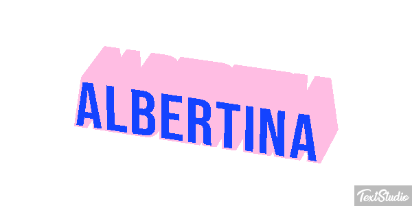 Albertina Text effect