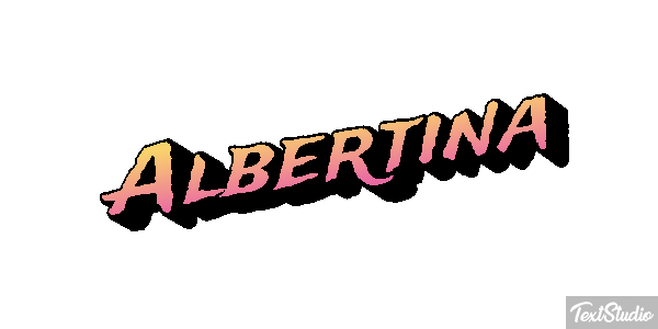 Albertina Text effect