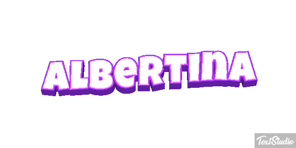 Albertina Text effect