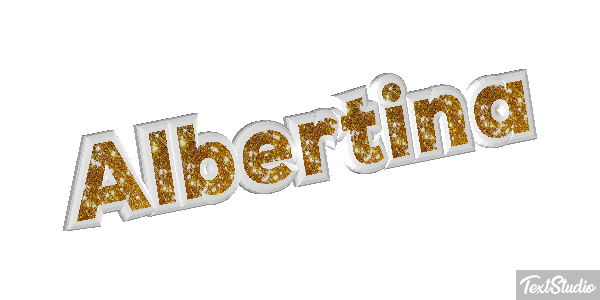 Albertina Text effect