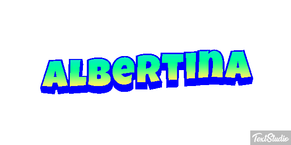 Albertina Text effect