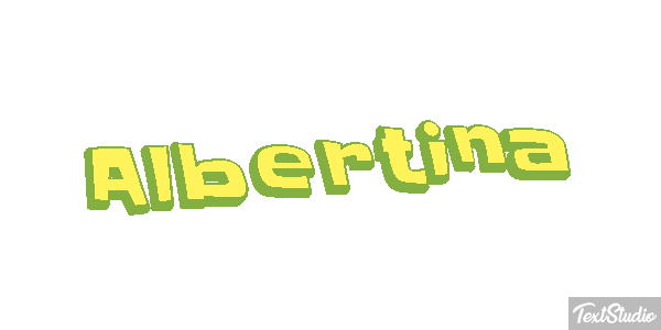 Albertina Text effect