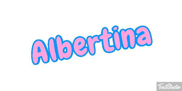 Albertina Text effect