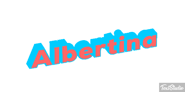 Albertina Text effect