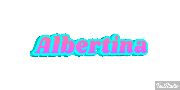 Albertina Text effect