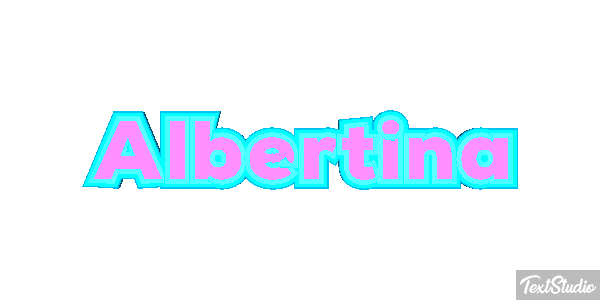 Albertina Text effect